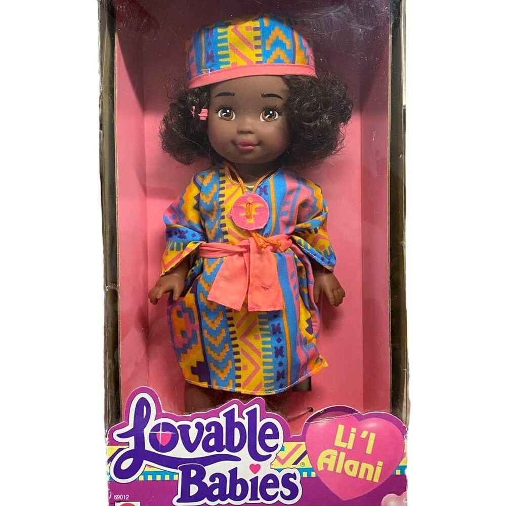 Mattel Li’l Alani Doll Lovable Babies with Outfit 10 Inch - 1993 MIB - A432z